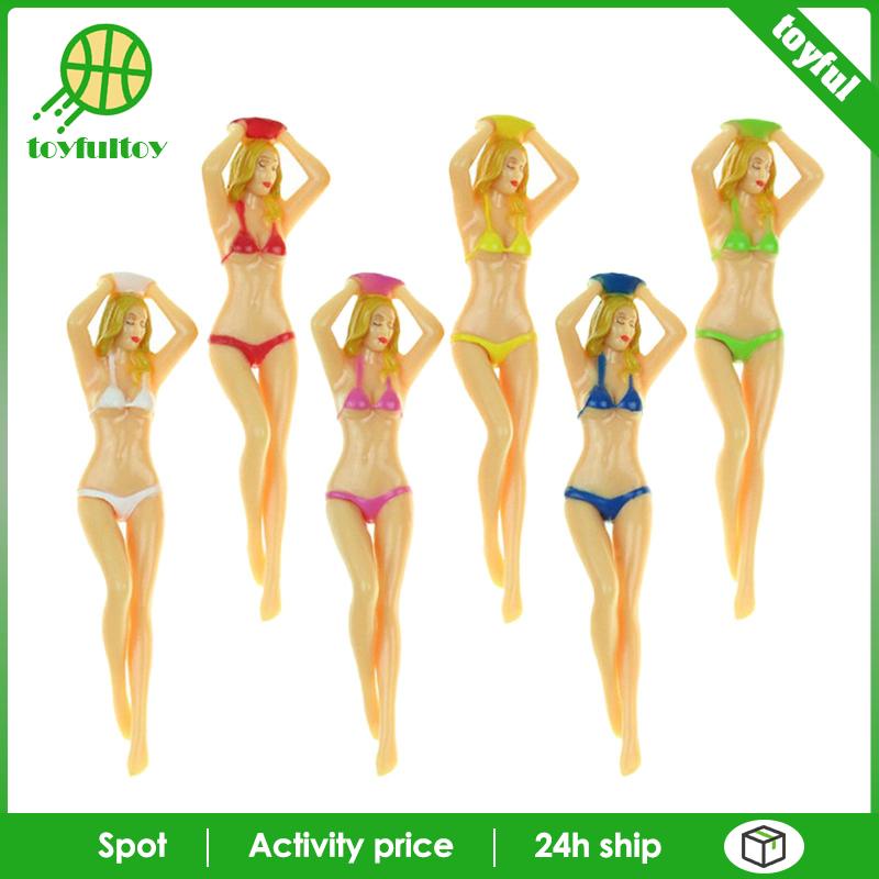 Set 6 Tees Golf Vui Nhộn Chất Lượng Cao Cho Nữ