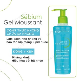 Sữa rửa mặt Bio Purifying Cleansing Foaming Gel 200ml