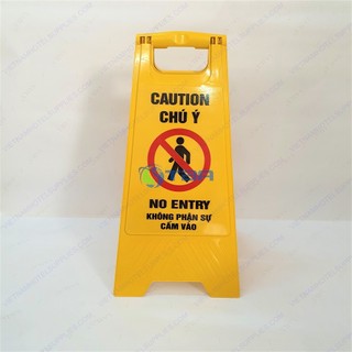 Biển cảnh báo khu vực cấm vào đặt sàn chữ a_asia việt nam