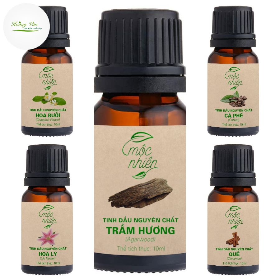 Combo x5 chai tinh dầu Mộc Nhiên 10ml