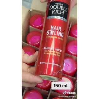 Mousse dưỡng tóc Double Rich bồng bềnh 150ml