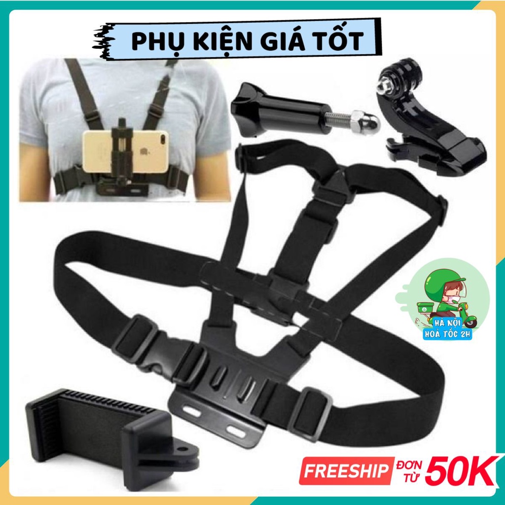 Dây đai đeo ngực điện thoại, camera hành trình, gopro | BigBuy360 - bigbuy360.vn