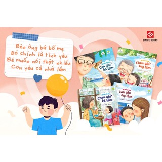 Sách - Combo Bé yêu cả nhà (4 cuốn)