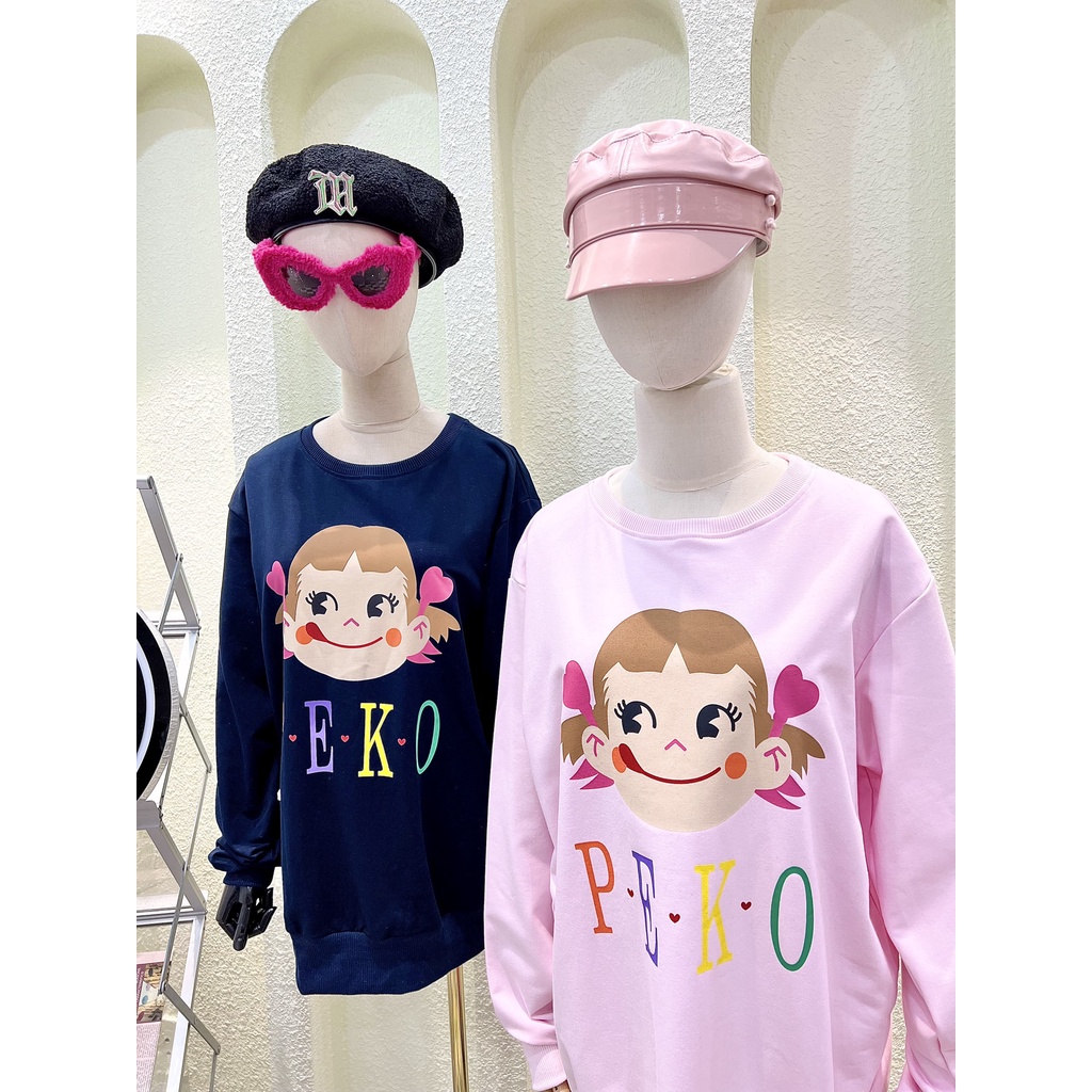 Áo sweater peko 2 màu from dáng thoải mái - HN593