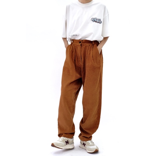 BAGGY CORDUROY PANTS - QUẦN BAGGY 1OAK
