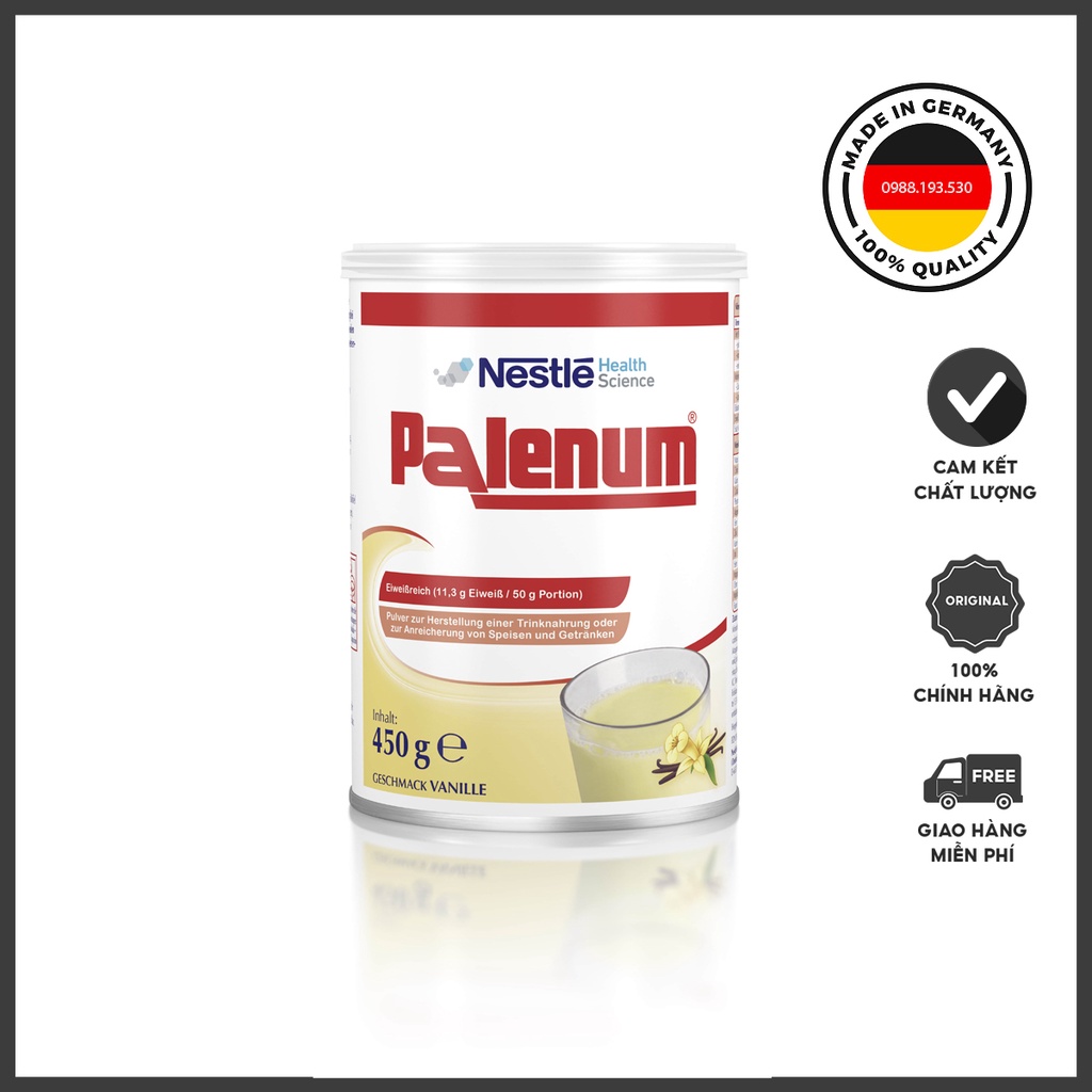 PALENUM, Sữa bổ sung dành cho người ung thư của Đức 450g, Date 8/2023
