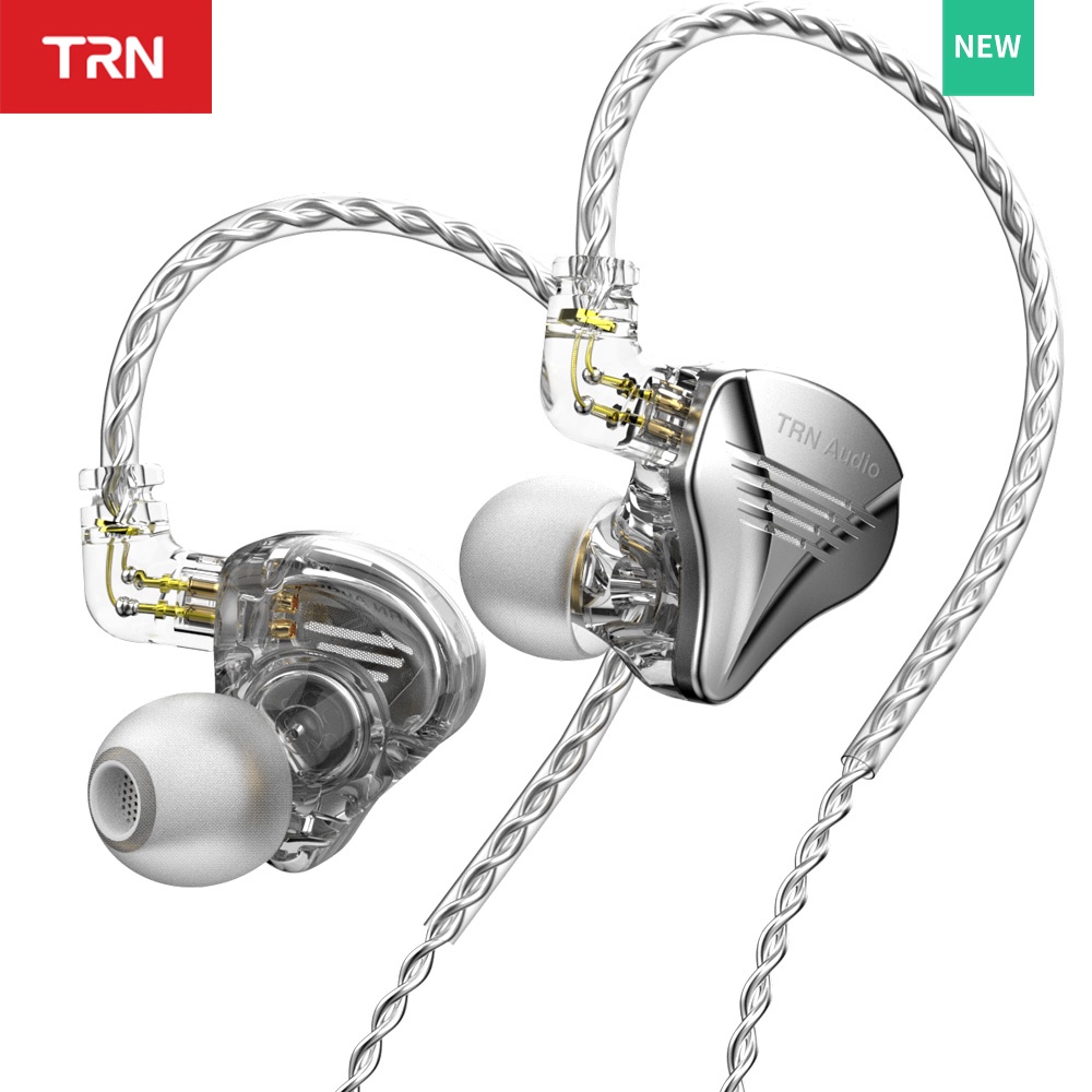 Tai Nghe Nhét Tai TRN TA2 Âm Thanh HiFi (1DD + 2 Knowles BA) Vỏ Kim Loại Có Thể Tháo Rời