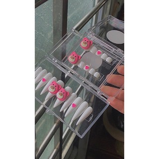 Nailbox thiết kế - Nailbox gấu dâu siêu đáng yêu