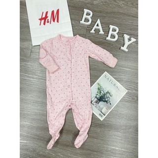 Body cotton H&M xuất dư sz 0-24m