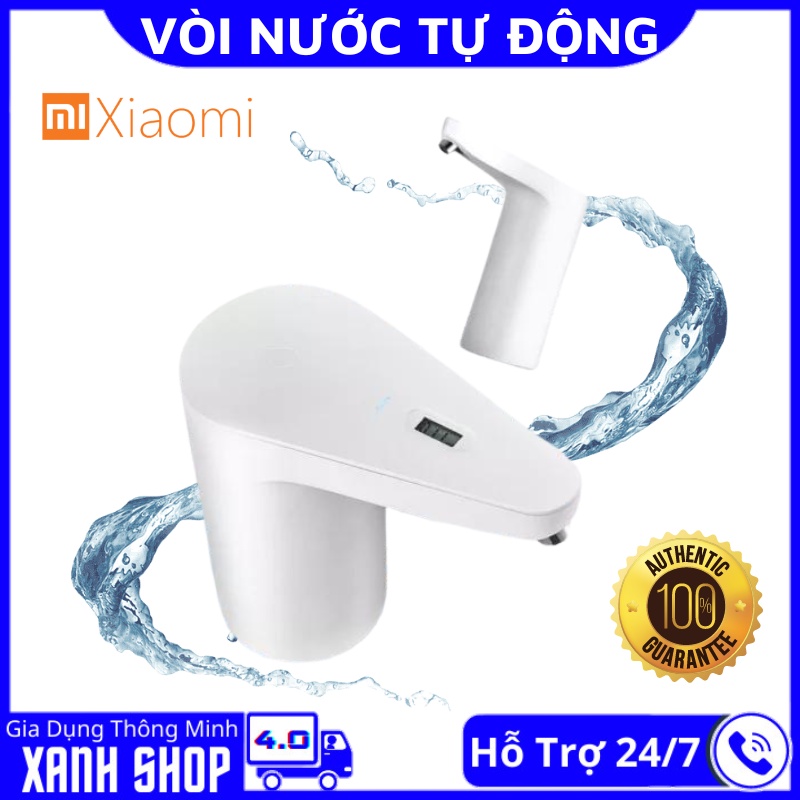 Vòi Nước Tự Động Xiaomi - Vòi bơm nước tự động từ bình đóng chai tích hợp TDS Xiaomi Xiaolang HD-ZDCSJ01 BH 12 Tháng