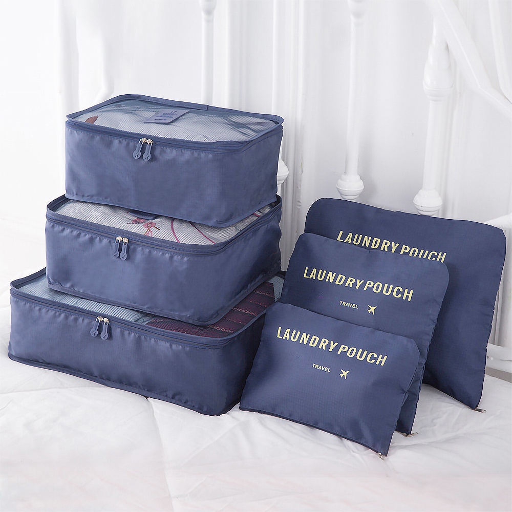Set 6 Túi Đựng Đồ Du Lịch Chống Nước Tiện Lợi Ốp