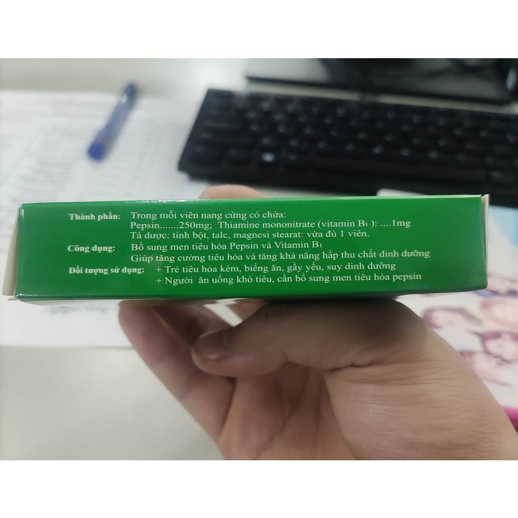 MEN TIÊU HÓA PEPSIN B1- VIỆN DINH DƯỠNG