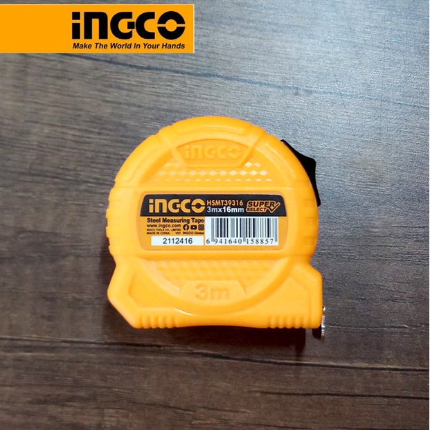 Thước đo thép cuộn INGCO HSMT39316 3mx16mm