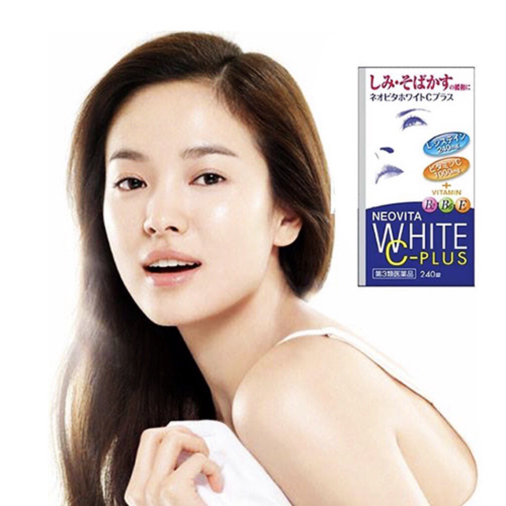 Viên uống Trắng Da Neovita White C-Plus Nhật Bản, làm giảm tàn nhang nám đồi mồi | BigBuy360 - bigbuy360.vn