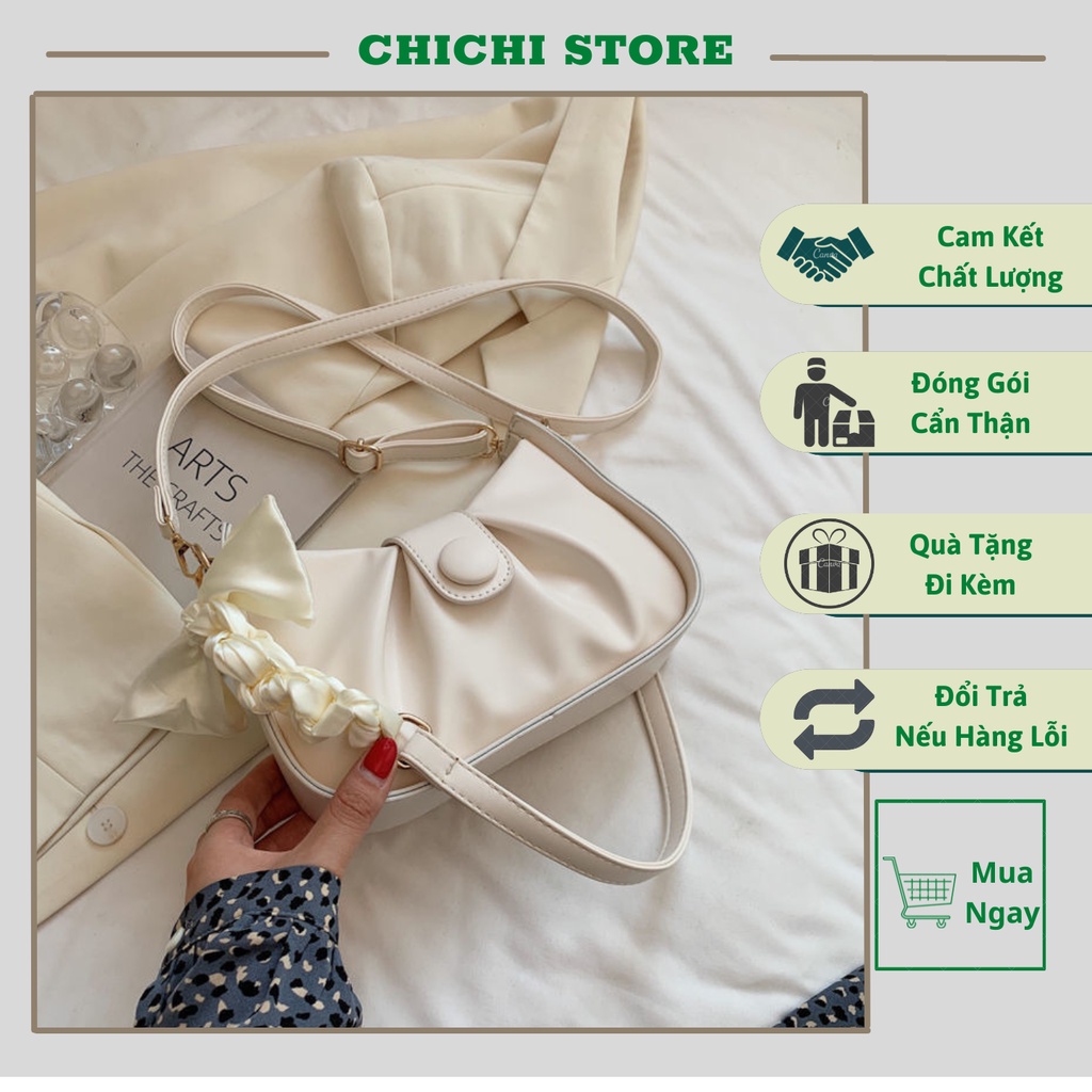 Túi Xách Nữ Công Sở Dây Nơ Đeo Vai Cao Cấp ChiChi Store