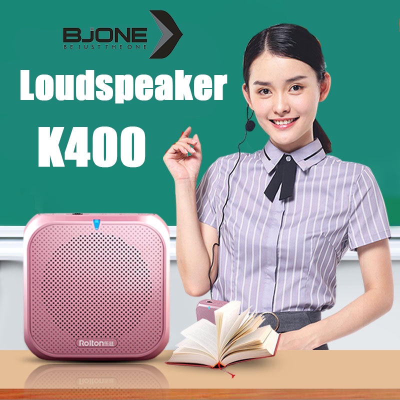 Loa khuếch đại âm thanh BJONE K400 Rolton hỗ trợ đài FM MP3 có dây dành cho giáo viên
