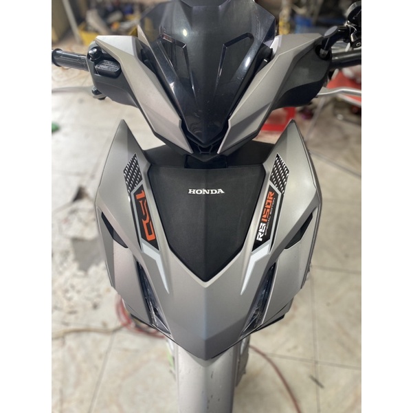 Tem Rời Winner X V3 mẫu RS150R màu xám đen trắng cam