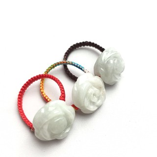 Nhẫn Hoa Phong Thuỷ Ngọc Phỉ Thuý (Jade A) - Ngọc Thiêng