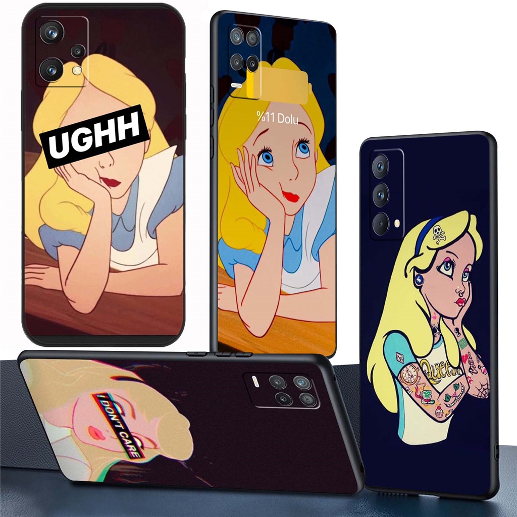 Ốp Điện Thoại TPU Silicon Mềm Hình Xăm Công Chúa GA98 Cho Realme C15 C31 C33 C35 Narzo 50i Prime Narzo 50A Prime Narzo 50 5G