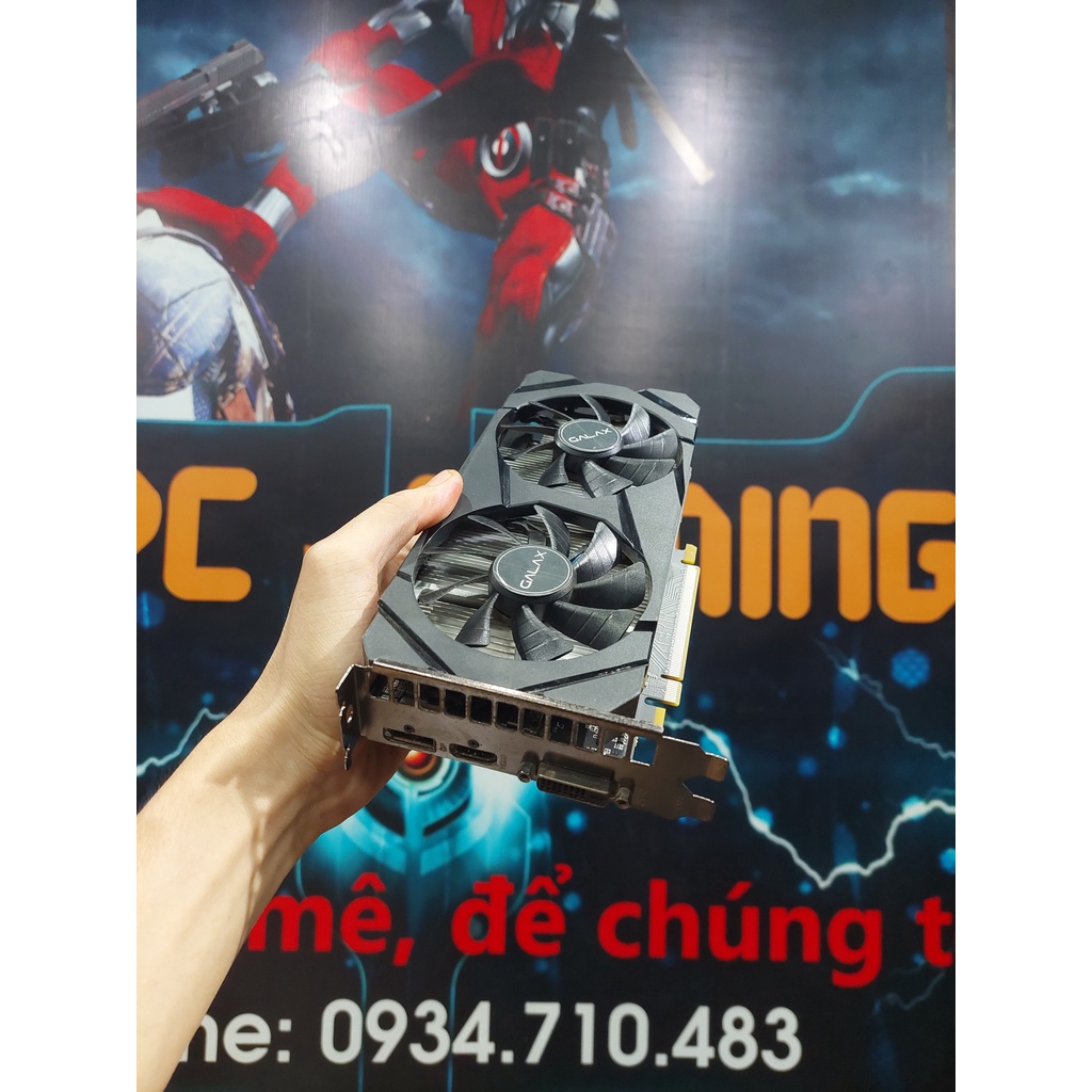 Card Đồ Họa GALAX RTX 2060 6G 1-Click OC (GDDR6, 192-bit) - Đã qua sử dụng, 2nd, LikeNew 97%