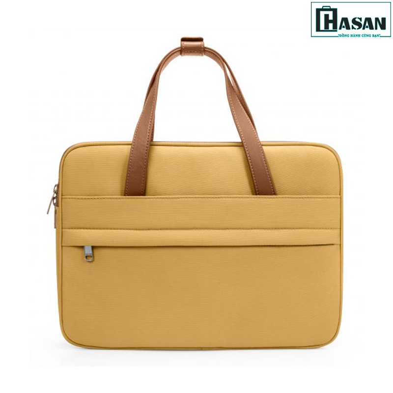 Túi đeo chéo chính hãng TOMTOC Premium Theher Shoulder Bag - H22C1 cho Macbook 13-14 inch/Ultrabook 13 inch