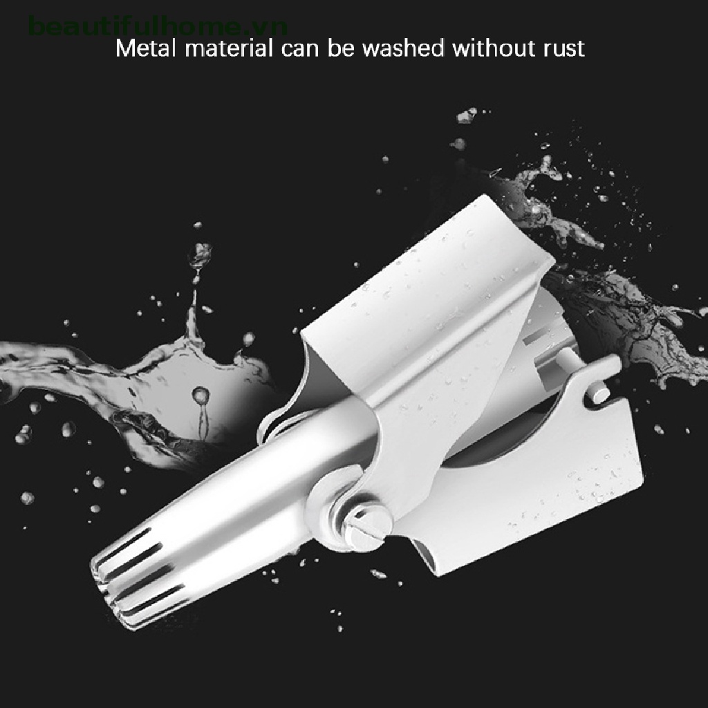 Máy Tỉa Lông Mũi Bằng Thép Không Gỉ Có Thể Giặt Kèm Cọ Tiện Dụng