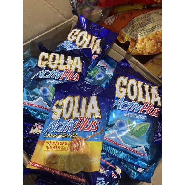 KẸO NHÂN SIRO HƯƠNG THẢO DƯỢC COLIA ACTIVEPLUS MÁT LẠNH 112G