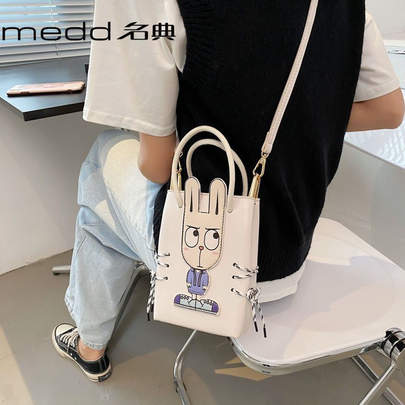 Túi Đeo Chéo Đựng Điện Thoại Họa Tiết Hoạt Hình Phong Cách Hàn Quốc Dễ Thương Thời Trang Mùa Hè Cho Nữ