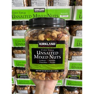 Date 5.23 hạt tổng hợp kirkland signature unsalted mixed nuts 1.13 kg