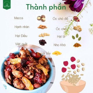 Granola ăn kiêng vị chocolate 500g