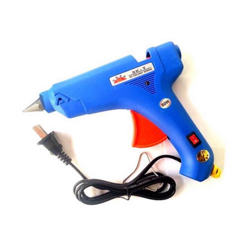 Súng bắn keo Quảng Tây loại nhỏ tặng kèm 2 keo nến (100% giống ảnh)