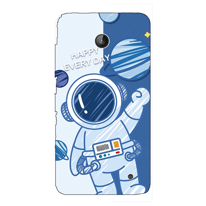 Ốp Điện Thoại Họa Tiết Phi Hành Gia HD Cho Nokia Lumia 630 635 636