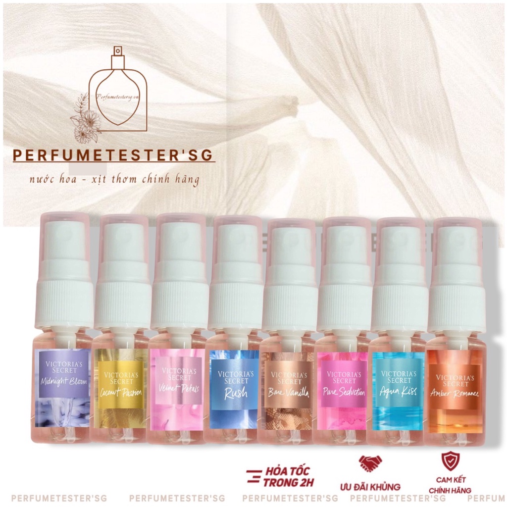 |10ml| Xịt thơm toàn thân bodymist Victoria's Secret các mùi -FreeShip -perfumetester