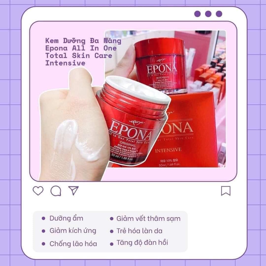 KEM DƯỠNG TRẮNG - CẤP ẨM CHUYÊN SÂU EPONA