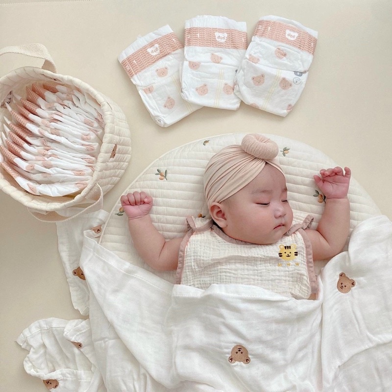 Túi Ngủ Xô Thêu Hình Monona