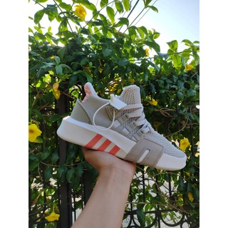 Giày thể thao EQT 2018 xám kẻ đỏ hồng