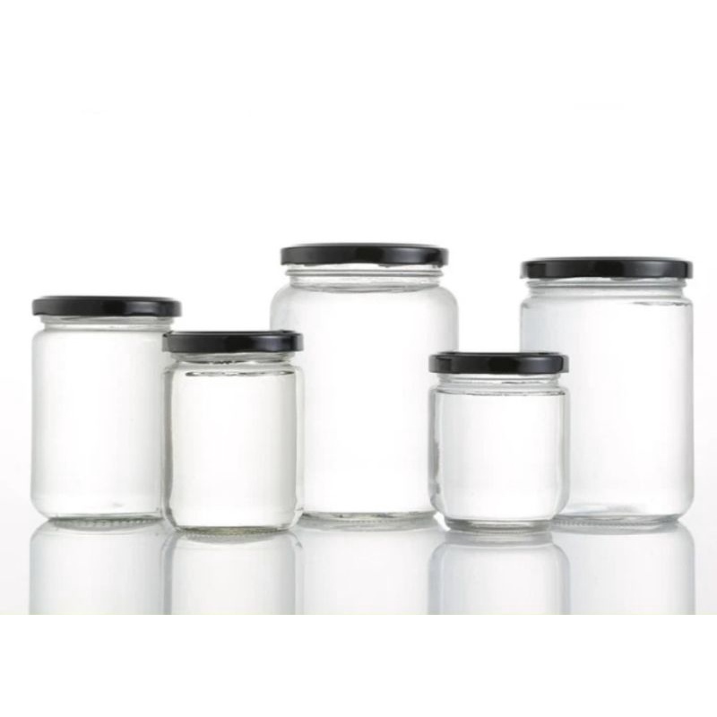 HỦ THỦY TINH CAO CẤP 500ML  ( mẫu tròn cao , tròn lùn , hủ miệng rộng , đáy thẳng )