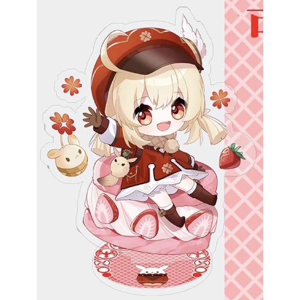 Tượng mica standee mini Genshin Impact 1