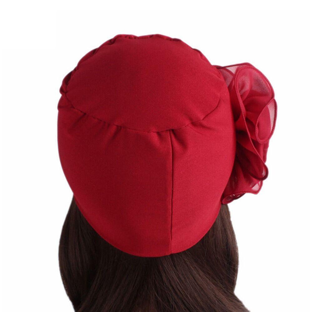 Mũ Turban Trùm Đầu Đính Hoa Lớn