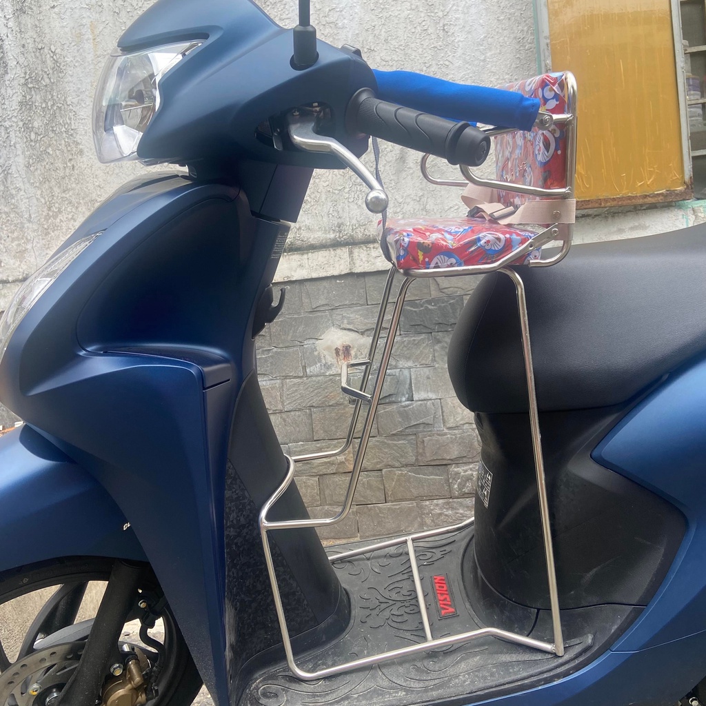 Ghế Đi Xe Máy Cho Bé Có Vòng Cho Xe Tay Ga, Giá Lẻ =Sỉ