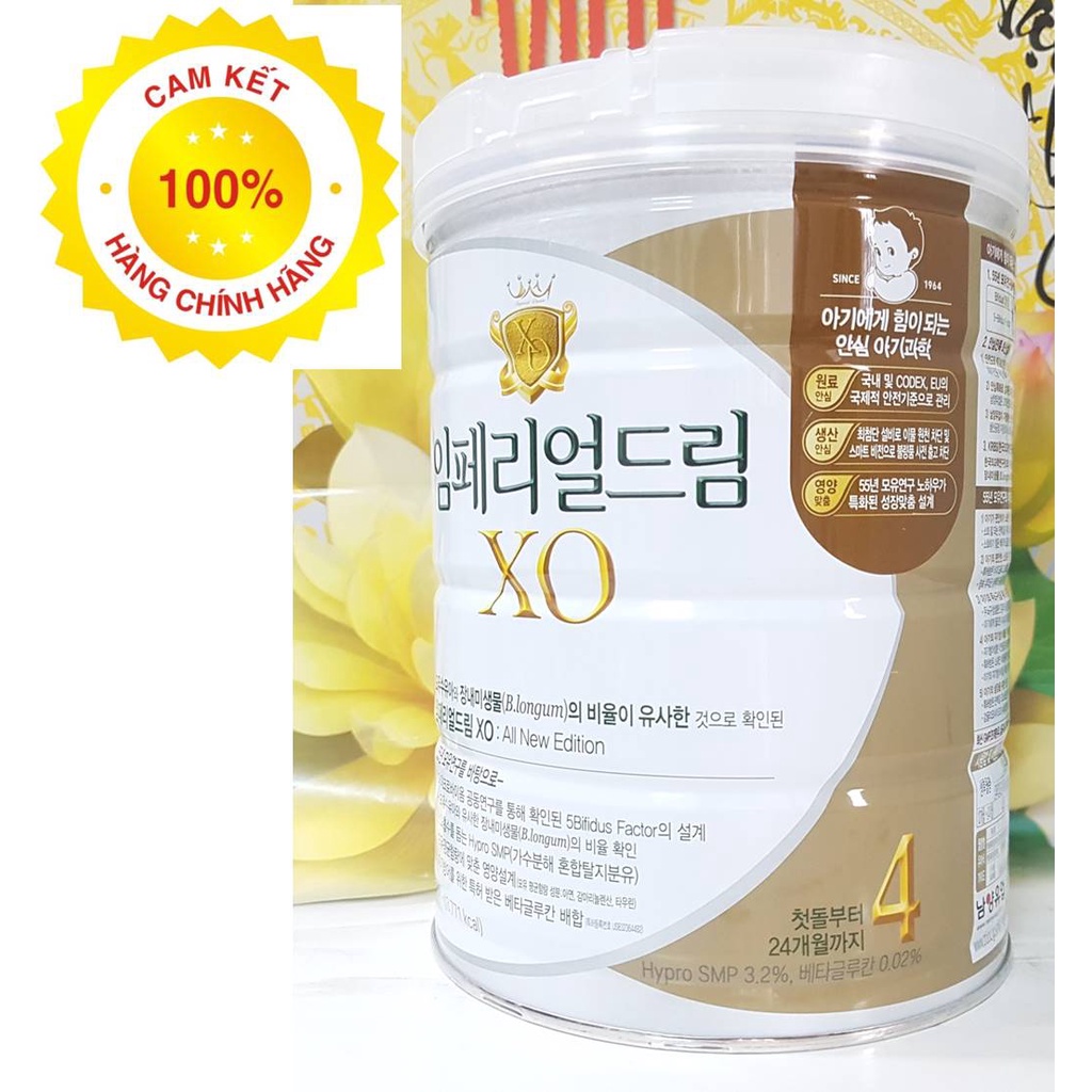 Sữa XO Hàn Quốc Số 4 800g