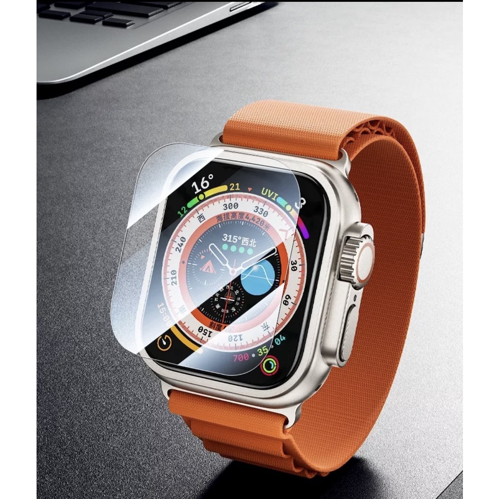 Bộ 3 Miếng Dán Cường Lực GOR Dành Cho Apple Watch Ultra - HÀNG CHÍNH HÃNG