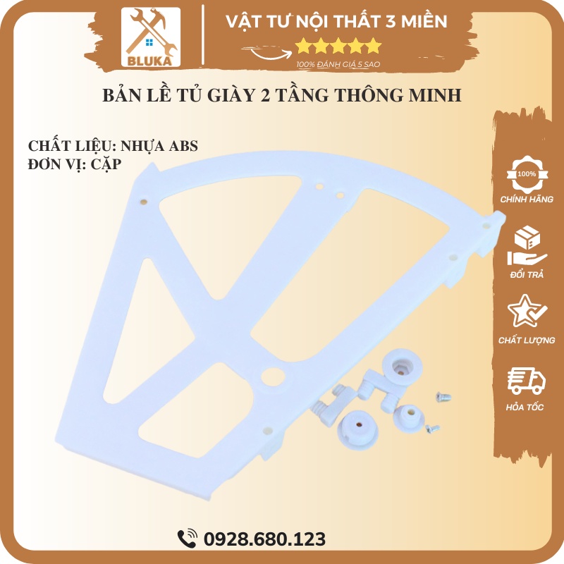 Bản lề tủ giày thông minh xoay 2 tầng nhựa giá rẻ chất lượng bền chắc
