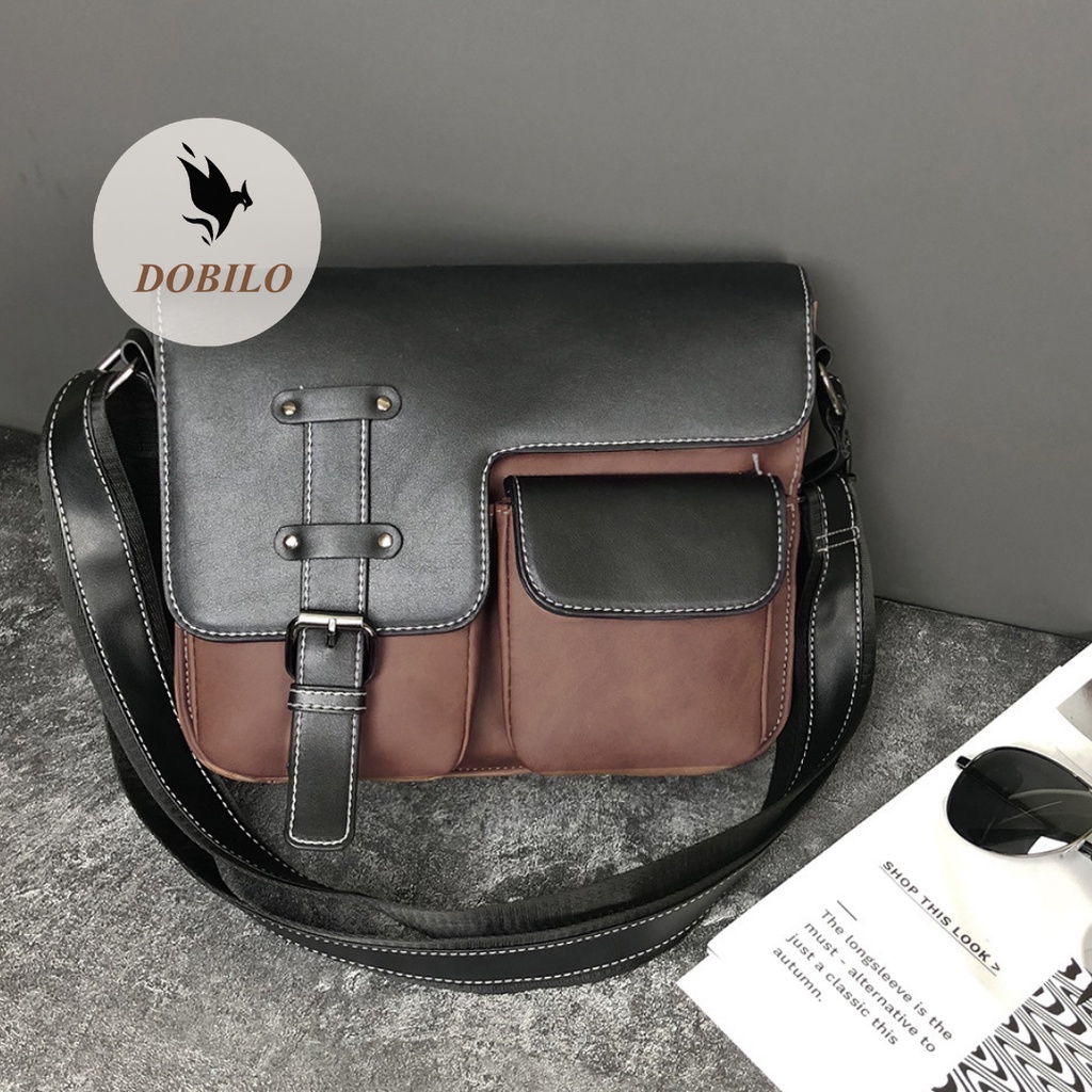 Túi Đeo Chéo Da Nam Nữ Thời Trang Phong Cách Hàn Quốc Để Vừa Ipad 11 inch Bảo Hành 1 Đổi 1 Trong 12 tháng BG411