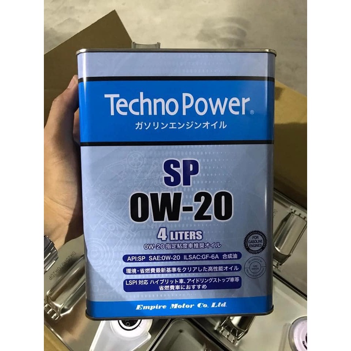 Dầu nhớt ô tô nhập Nhật - Techno Power 0w-20