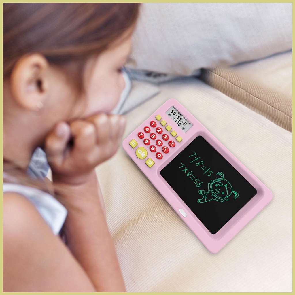 Máy Tính Bảng LCD Luyện Tập Tính Toán Thông Minh Cho Bé