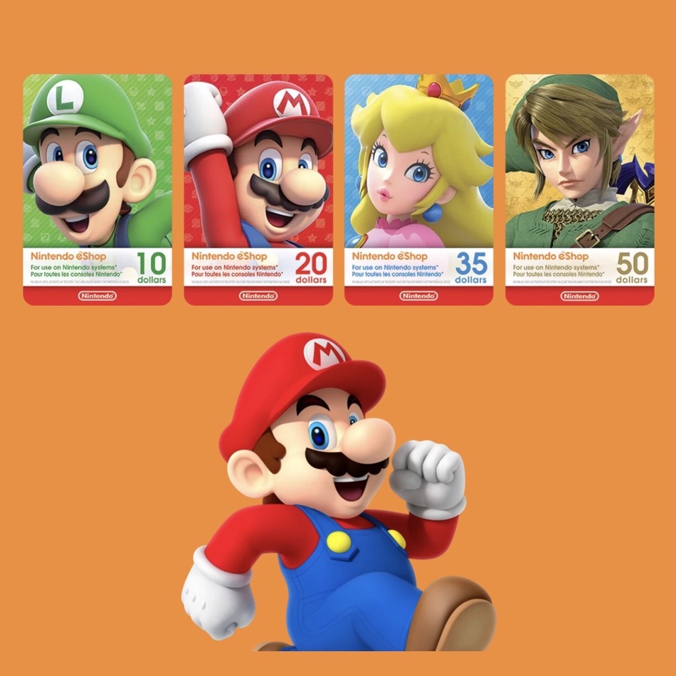 Thẻ Eshop Gift Card hệ US