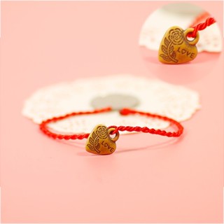 Vòng tay chỉ đỏ nam nữ phong thủy dễ thương cầu may mắn bình an cho tình duyên, học tập, tình yêu nam nữ