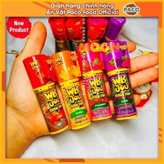 Siêu hot kẹo son thỏi thái lan 4 vị cola-nho-cam- dâu push pop cây 14g