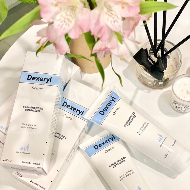 [Dexeryl] Kem Dưỡng Da Nẻ Dexeryl Pierre Fabre Glycerol Vaseline Paraffine, Kem Tràm Dexeryl Cho Bé 